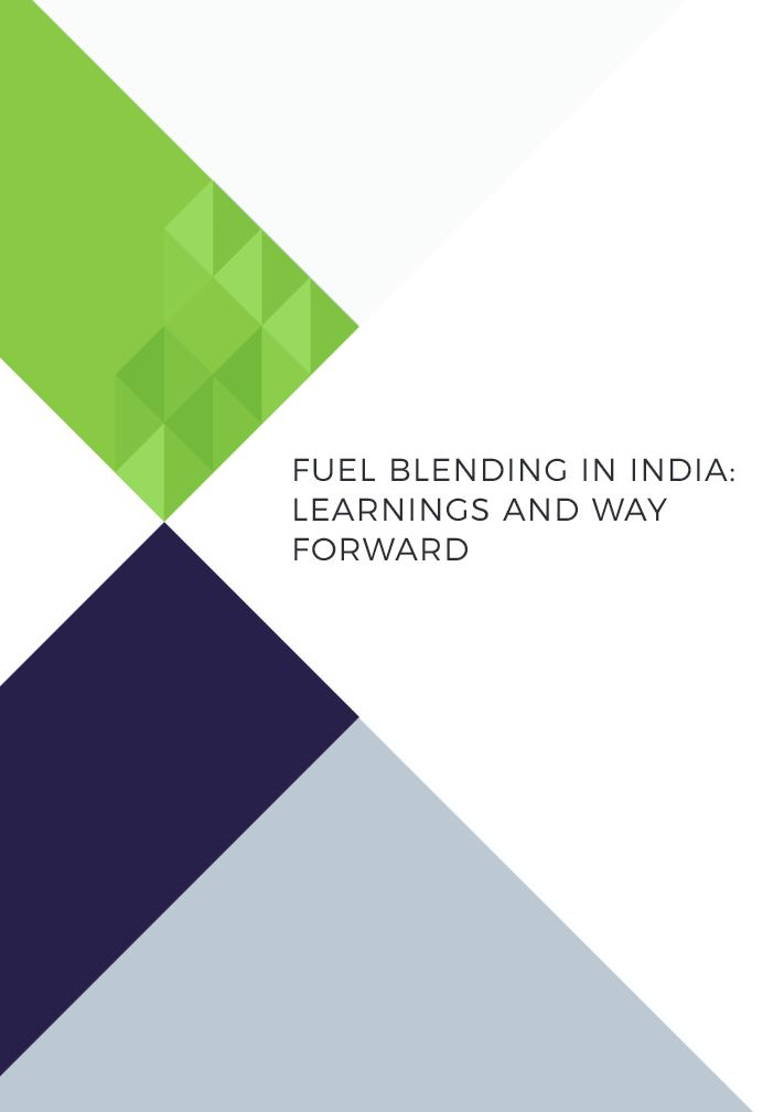 Fuel Blending in India: Learnings and Way Forward