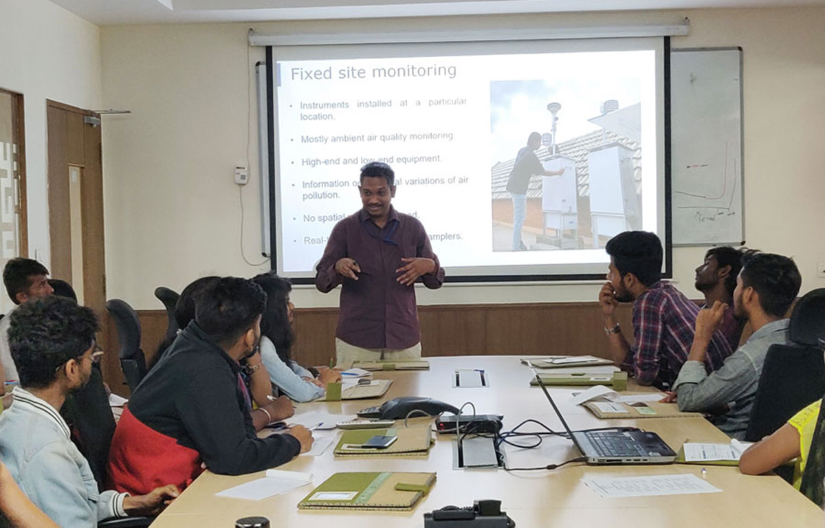 Two-day hands-on training workshop on air pollution and instrumentation
