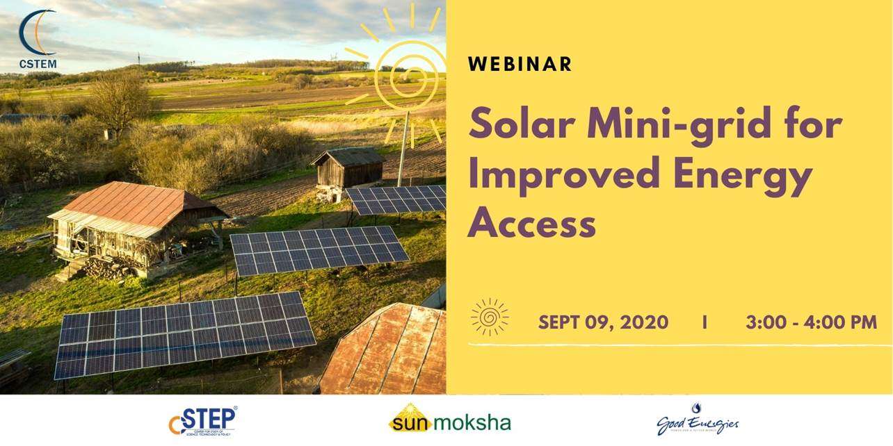 Webinar: Solar Mini-Grid for Improved Energy Access
