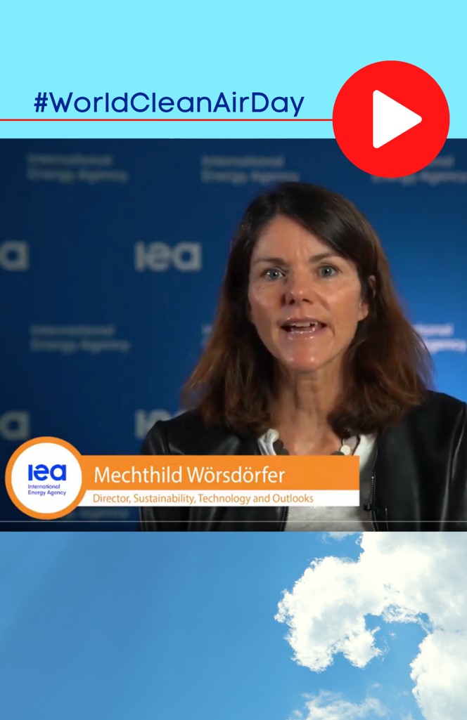 A message by Ms Mechthild Wörsdörfer, IEA, for healthy air and a healthy planet 
