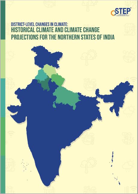 District-Level Changes in Climate: Historical Climate and Climate Change Projections for the Northern States of India