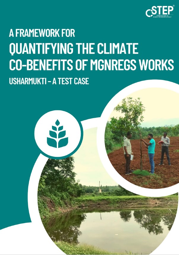 A framework for quantifying the climate co-benefits of MGNREGS works: Usharmukti - A test case