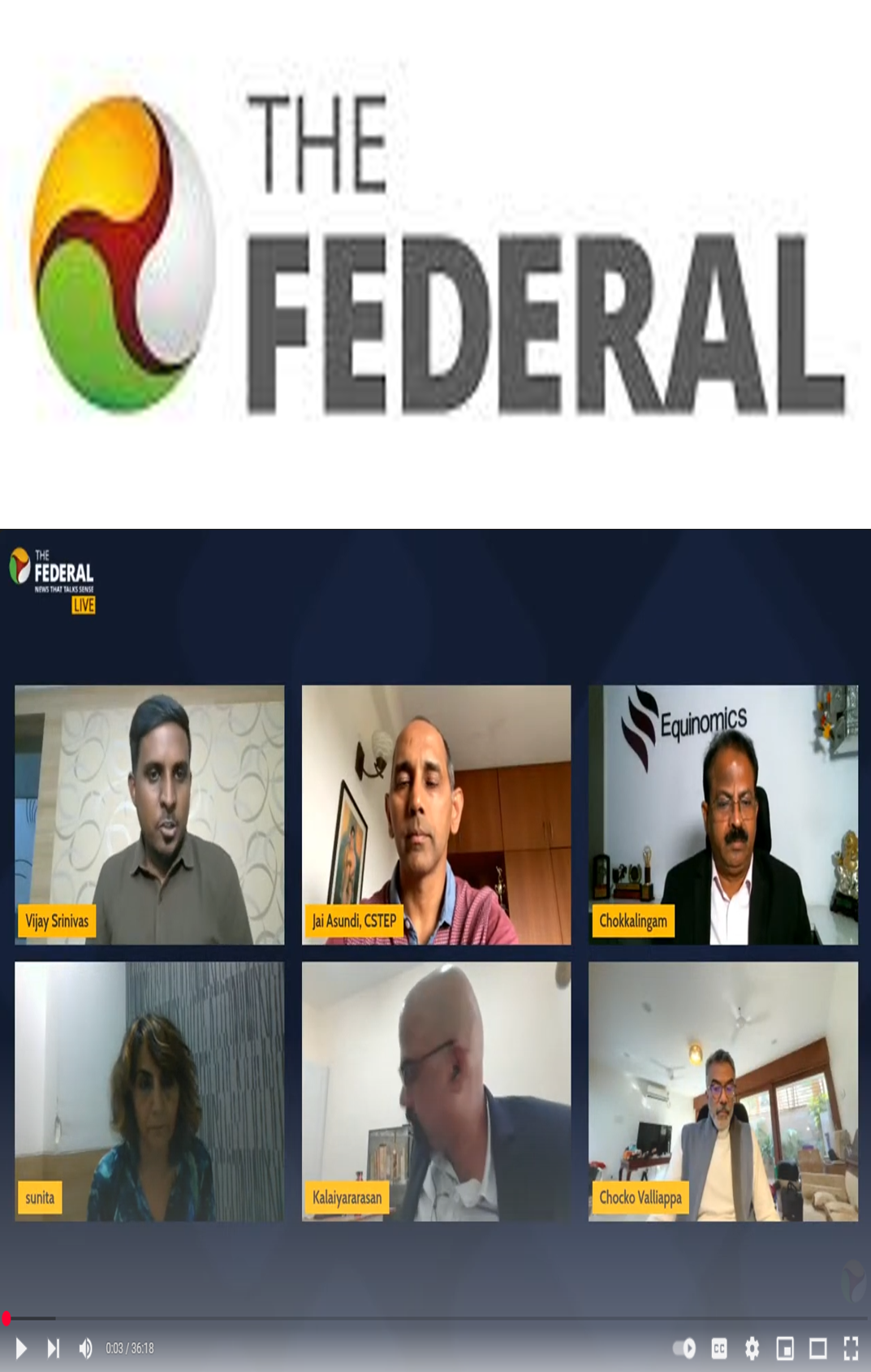 Jai Asundi was a part of a panel discussion on Budget 2025 in The Federal