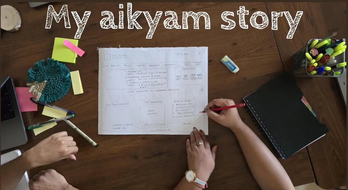 Redefining learning and building at aikyam