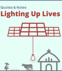Quotes &Notes – Lighting Up Lives