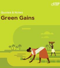 Quotes & Notes: Green Gains