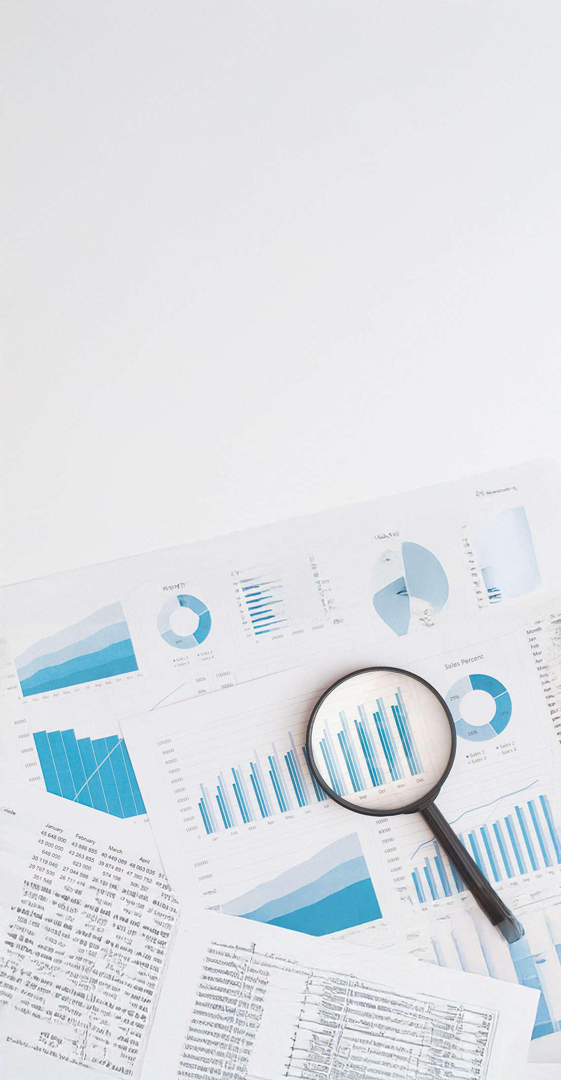 Regulatory and Financial Banner Regulatory and Financial banner Graphs and charts showing annual progress