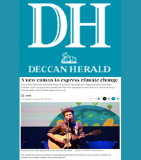 CSTEP’s eARTh initiative covered by Deccan Herald