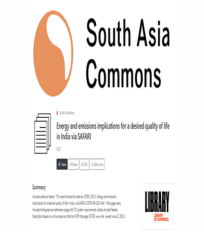 CSTEP’s study on SAFARI included in South Asia Commons