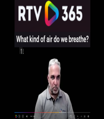 R Subramanian spoke on air pollution in Indian cities in an interview on RTV 365