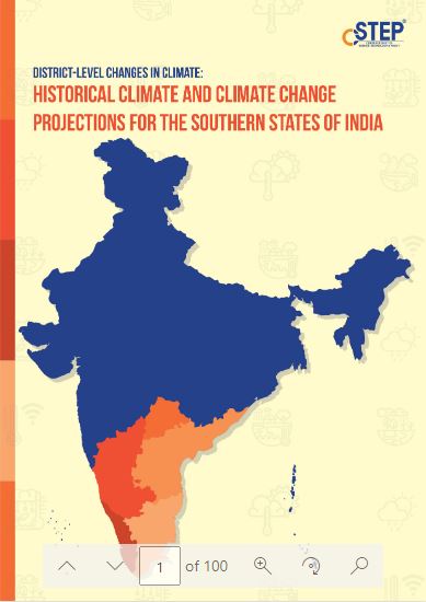 Press Release – CSTEP Study: Southern States of India Set for Warmer Winters, Heavier & More Frequent Rainfall