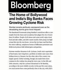 CSTEP’s study on sea level rise mentioned in an article in Bloomberg
