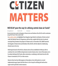Anirban Banerjee quoted and CSTEP’s Bengaluru Source Apportionment Study mentioned in Citizen Matters