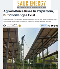 Estimates from a report by CSTEP, Fraunhofer-Institut für Solare Energiesysteme ISE, and EY were cited in an article by Saur Energy International