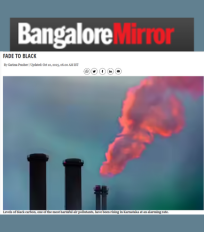 The findings of a study by EMPRI and CSTEP on black carbon discussed in this article by Bangalore Mirror