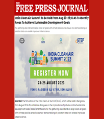 Curtain raiser on ICAS 2023 covered by The Free Press Journal