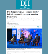 Jai Asundi was a panellist at the DH Bengaluru 2040 Summit