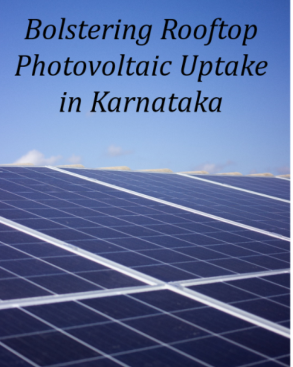 Bolstering Rooftop Photovoltaic Uptake in Karnataka